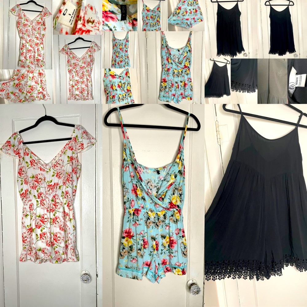 Summer Romper Bundle - 3 pieces